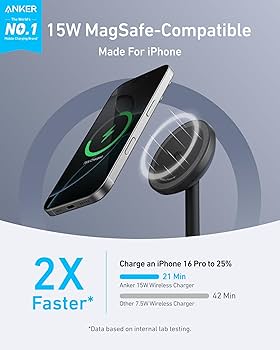 す*け様 Anker MagGo Wireless charging Stati Amazon.com: Anker MagGo Wireless Charger MagGo 3-in-1